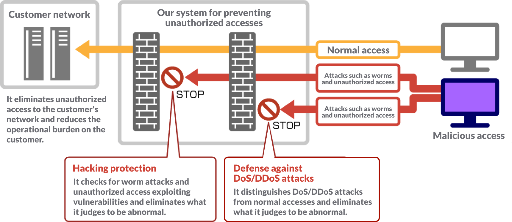 Secure Option (DDoS,IPS)