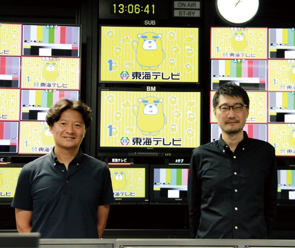 写真:瀧氏と日髙氏