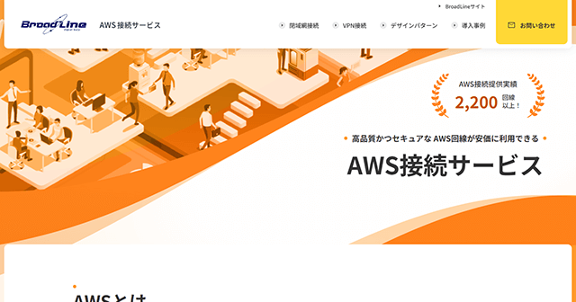 AWS接続サービス(特設サイト)